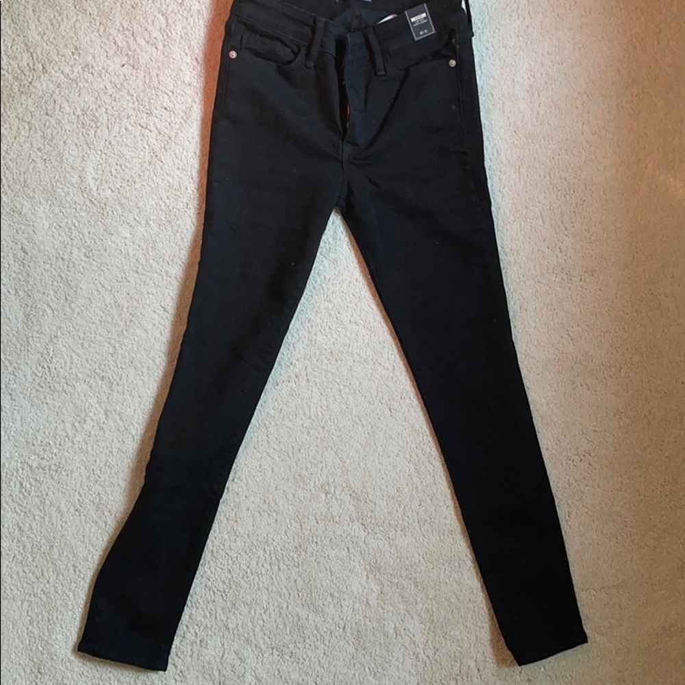 Abercrombie & Fitch Super skinny black jean, 25S